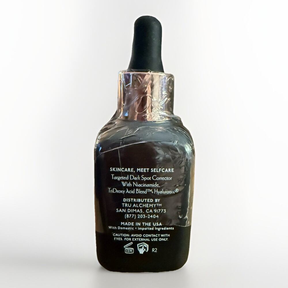 Tru Alchemy Spot Check Brightening Serum HYALURONIX Niacinamide NIB 1oz Luxury - Picture 2 of 6